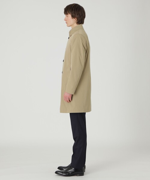 BLACK LABEL CRESTBRIDGE（ブラックレーベル・クレストブリッジ）の「【一部店舗限定】ハイストレッチスプリングステンカラーコート（トレンチコート・メンズ・ベージュ系その他/ネイビー・L/XL/M）」の16枚目の写真