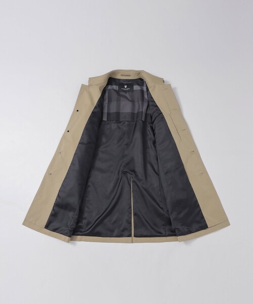 BLACK LABEL CRESTBRIDGE（ブラックレーベル・クレストブリッジ）の「【一部店舗限定】ハイストレッチスプリングステンカラーコート（トレンチコート・メンズ・ベージュ系その他/ネイビー・L/XL/M）」の14枚目の写真