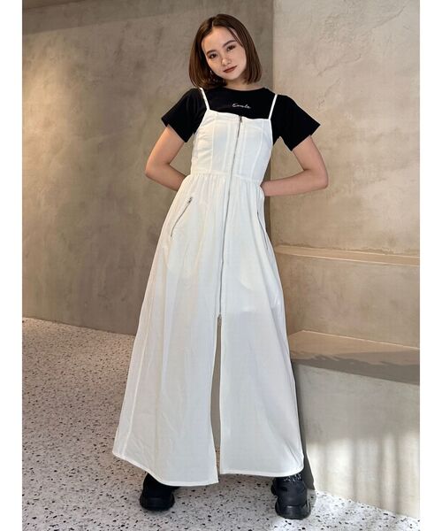 EMODA(エモダ)の「ビーズロゴTシャツ(Tシャツ/カットソー・レディース・ホワイト/ライム/ブラック・FREE)」の21枚目の写真