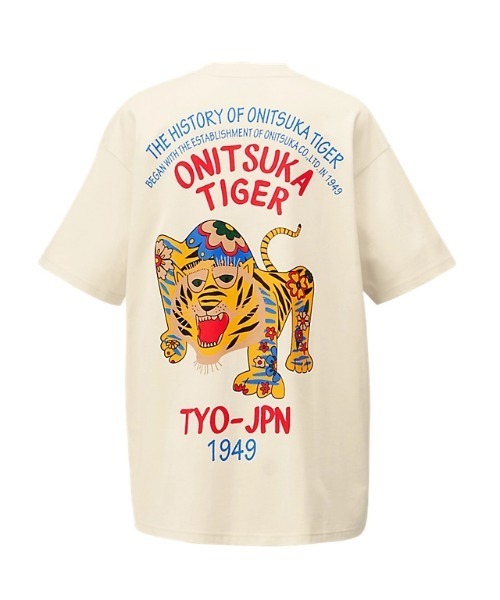 虎グラフィックプリント onitsuka tiger GRAPHIC TEE GRAPHIC TEE / グラフィックティー（Tシャツ/カットソー
