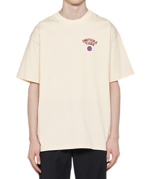 Onitsuka Tiger（オニツカタイガー）の「GRAPHIC TEE / グラフィックティー（Tシャツ/カットソー・レディース・ブラック/オフホワイト・S/M/L/XL）」の17枚目の写真