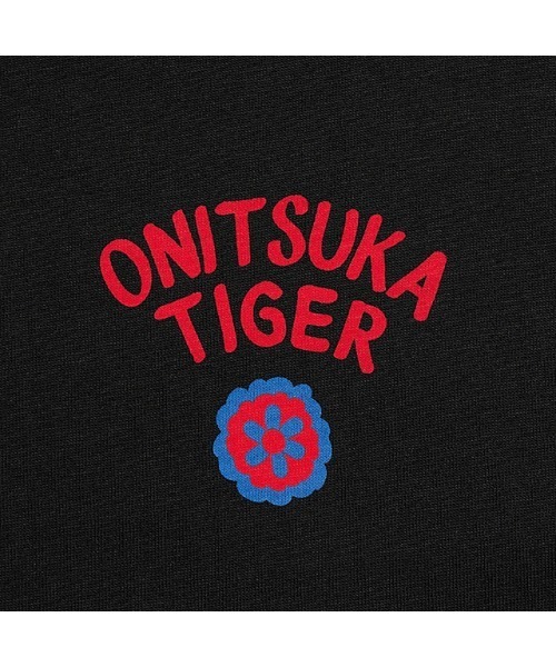 Onitsuka Tiger（オニツカタイガー）の「GRAPHIC TEE / グラフィックティー（Tシャツ/カットソー・レディース・ブラック/オフホワイト・S/M/L/XL）」の4枚目の写真