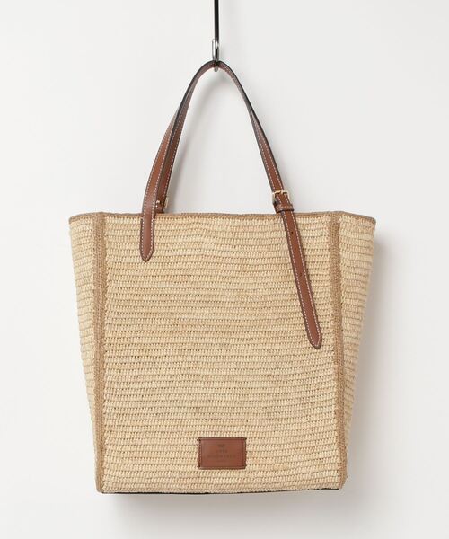 ANYA HINDMARCH(アニヤハインドマーチ)の「ANYA HINDMARCH N/S Tote Small Eyes in Raffia アニヤハインドマーチ アイズ トートバッグ(トートバッグ・レディース・ナチュラル・FREE)」の11枚目の写真