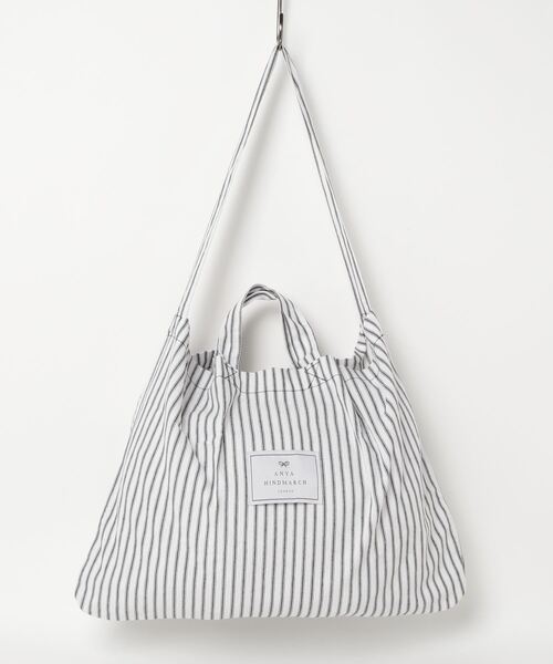 ANYA HINDMARCH(アニヤハインドマーチ)の「ANYA HINDMARCH N/S Tote Small Eyes in Raffia アニヤハインドマーチ アイズ トートバッグ(トートバッグ・レディース・ナチュラル・FREE)」の14枚目の写真