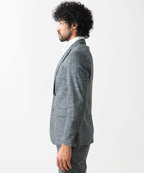 MICHEL KLEIN HOMME (ミッシェルクランオム)の「ベーシックテーラードジャケット セットアップ(テーラードジャケット・メンズ・ネイビー/グレー・MEDIUM/LARGE/X-LARGE)」の11枚目の写真
