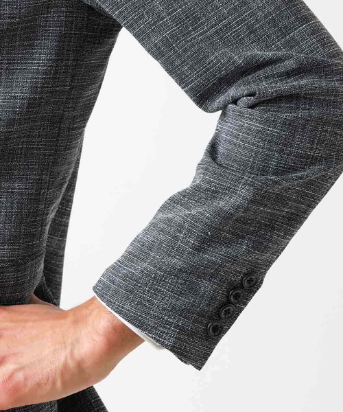 MICHEL KLEIN HOMME (ミッシェルクランオム)の「ベーシックテーラードジャケット セットアップ(テーラードジャケット・メンズ・ネイビー/グレー・MEDIUM/LARGE/X-LARGE)」の16枚目の写真