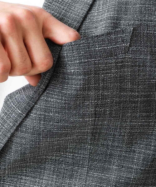 MICHEL KLEIN HOMME (ミッシェルクランオム)の「ベーシックテーラードジャケット セットアップ(テーラードジャケット・メンズ・ネイビー/グレー・MEDIUM/LARGE/X-LARGE)」の17枚目の写真
