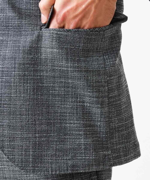 MICHEL KLEIN HOMME (ミッシェルクランオム)の「ベーシックテーラードジャケット セットアップ(テーラードジャケット・メンズ・ネイビー/グレー・MEDIUM/LARGE/X-LARGE)」の18枚目の写真