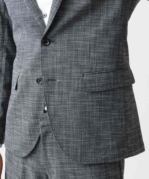MICHEL KLEIN HOMME (ミッシェルクランオム)の「ベーシックテーラードジャケット セットアップ(テーラードジャケット・メンズ・ネイビー/グレー・MEDIUM/LARGE/X-LARGE)」の19枚目の写真