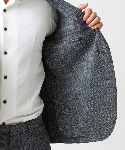 MICHEL KLEIN HOMME (ミッシェルクランオム)の「ベーシックテーラードジャケット セットアップ(テーラードジャケット・メンズ・ネイビー/グレー・MEDIUM/LARGE/X-LARGE)」の21枚目の写真
