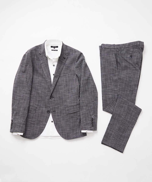 MICHEL KLEIN HOMME (ミッシェルクランオム)の「ベーシックテーラードジャケット セットアップ(テーラードジャケット・メンズ・ネイビー/グレー・MEDIUM/LARGE/X-LARGE)」の22枚目の写真
