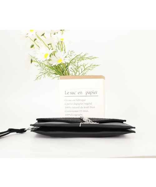 Miniministore(ミニミニストア)の「クラッチバッグ タッセル パーティバッグ(クラッチバッグ・レディース・ピンク/ブラック/シルバー/グレー・FREE)」の6枚目の写真