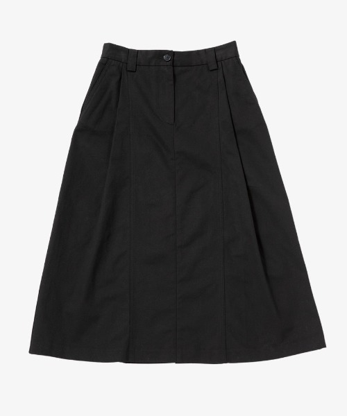 FRED PERRY(フレッドペリー)の「A-Line Twill Skirt(スカート・レディース・ブラック・8/10)」の9枚目の写真