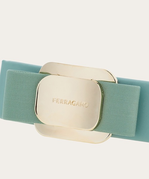 FERRAGAMO(フェラガモ)の「バレッタ(バレッタ/ヘアクリップ・レディース・ブルー系その他・ONE SIZE)」の4枚目の写真