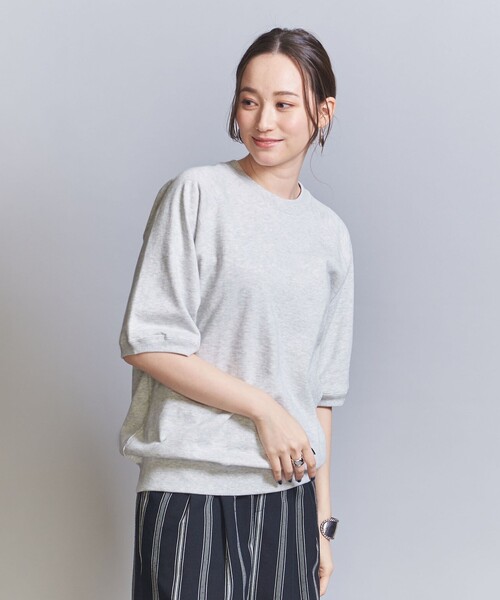 BEAUTY&amp;YOUTH UNITED ARROWS - PERVERZE ショートフーディ ナイロンブレンド ドロースト ショート ジャケット ―ウォッシャブル―