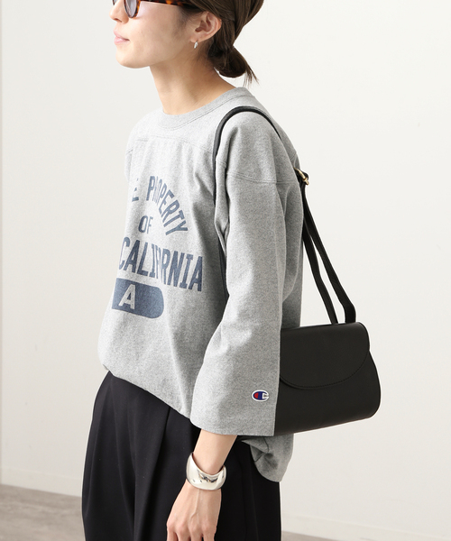 FRAMeWORK（フレームワーク）の「【Champion/チャンピオン】SHORT SLEEVE FOOTBALL SHIRT（Tシャツ/カットソー・レディース・ホワイト/ライトグレー・FREE）」の9枚目の写真