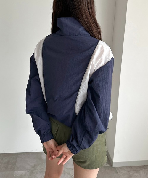 apres jour mignon(アプレジュールミニョン)の「配色ハーフジップトップス【ZOZOTOWN限定アイテム】(その他トップス・レディース・ネイビー/カーキ/ボルドー・フリー/X-LARGE)」の21枚目の写真