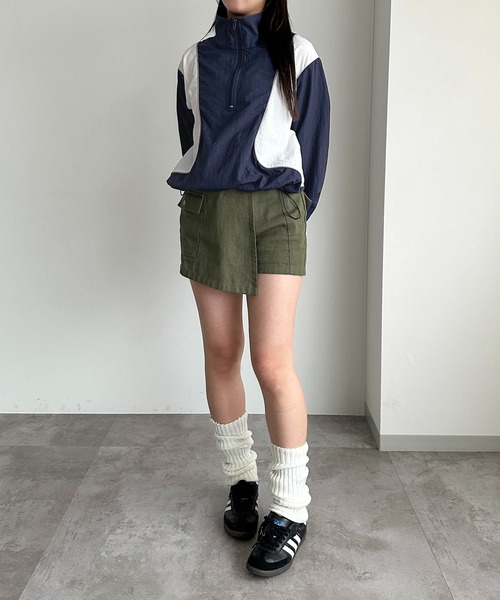 apres jour mignon(アプレジュールミニョン)の「配色ハーフジップトップス【ZOZOTOWN限定アイテム】(その他トップス・レディース・ネイビー/カーキ/ボルドー・フリー/X-LARGE)」の10枚目の写真