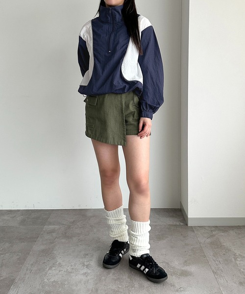 apres jour mignon(アプレジュールミニョン)の「配色ハーフジップトップス【ZOZOTOWN限定アイテム】(その他トップス・レディース・ネイビー/カーキ/ボルドー・フリー/X-LARGE)」の11枚目の写真