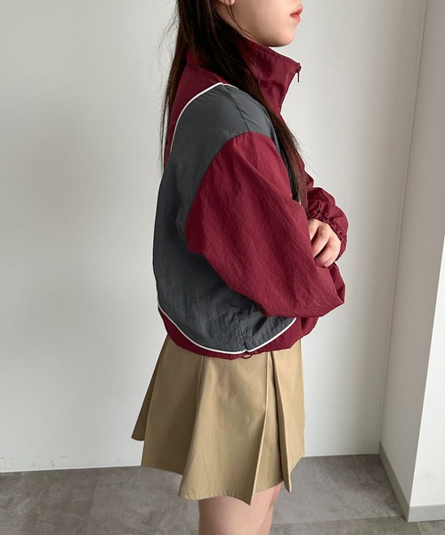 apres jour mignon(アプレジュールミニョン)の「配色ハーフジップトップス【ZOZOTOWN限定アイテム】(その他トップス・レディース・ネイビー/カーキ/ボルドー・フリー/X-LARGE)」の14枚目の写真