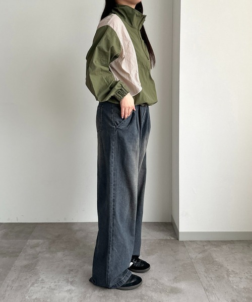 apres jour mignon(アプレジュールミニョン)の「配色ハーフジップトップス【ZOZOTOWN限定アイテム】(その他トップス・レディース・ネイビー/カーキ/ボルドー・フリー/X-LARGE)」の16枚目の写真