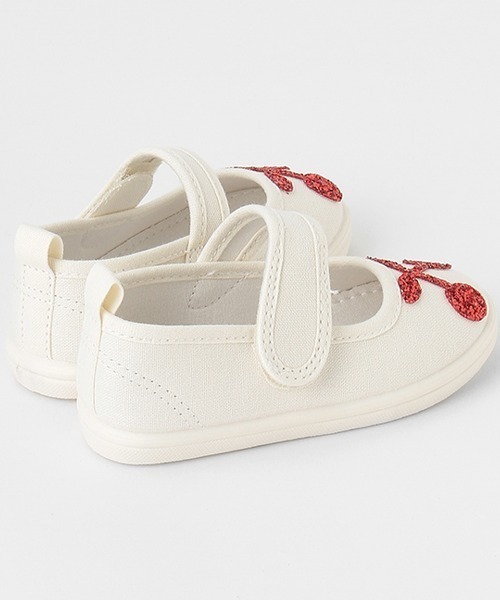 petit main(プティマイン)の「アソートモチーフシューズ(スリッポン・キッズ・オフホワイト/ネイビー/ライトベージュ・16cm/15cm/14cm/19cm/18cm/17cm)」の5枚目の写真