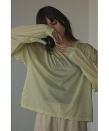 sheer long t-shirt(シアーロングTシャツ)