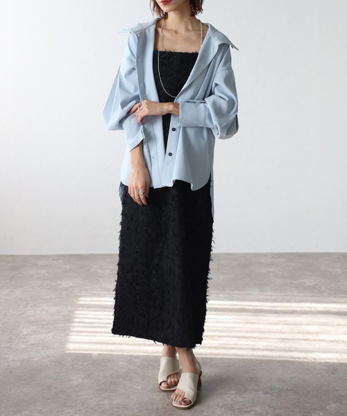 セール】袖ボリュームハイネックブラウス（シャツ/ブラウス）｜Bonjour