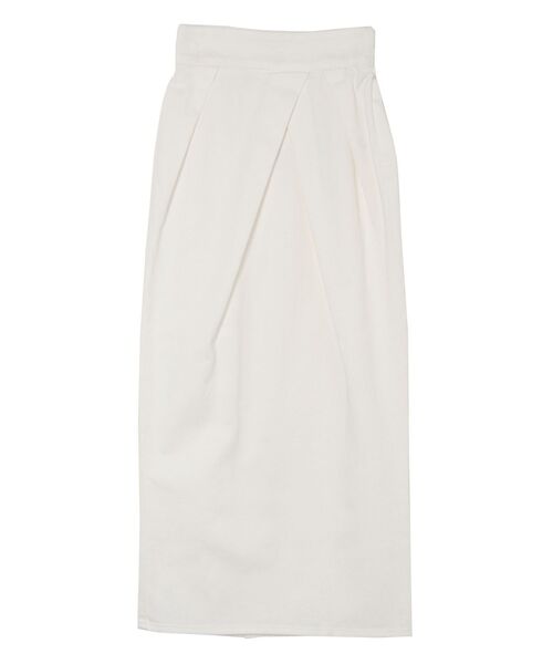 LAGUNAMOON（ラグナムーン）の「コクーンデニムスカート（デニムスカート・レディース・ホワイト/ブラック・SMALL/MEDIUM）」の16枚目の写真