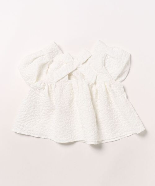 by LOVEiT（バイラビット）の「バルーンスリーブチュニック（チュニック・キッズ・ブラック/オフホワイト・120cm/130cm/140cm/150cm/160cm）」の16枚目の写真