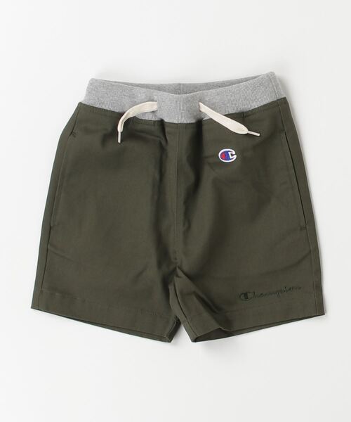 Champion（チャンピオン）の「チャンピオン  チャンピオン ショートパンツ_Champion SHORT PANTS（その他パンツ・キッズ・オリーブ/ベージュ/ネイビー・100cm/110cm/120cm/130cm/140cm/150cm/160cm）」の2枚目の写真