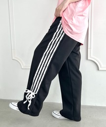 サイドラインリボンスウェットパンツ