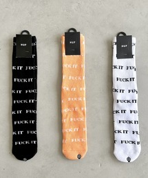 HUF | HUF(ハフ)/ファックイットロゴリブソックス/FUCK IT SOCKS(ソックス/靴下)