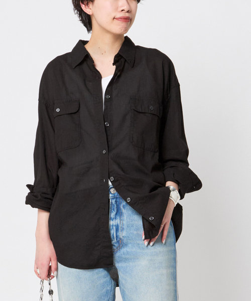 セール】ガーメントダイシャツ（シャツ/ブラウス）｜AP STUDIO