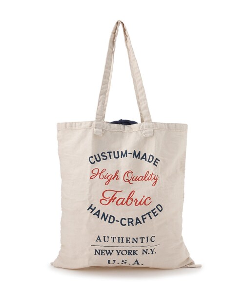 Dessin（デッサン）の「◆コットントートバッグ（トートバッグ・レディース・ブルー系9/イエロー系その他6・00）」の2枚目の写真