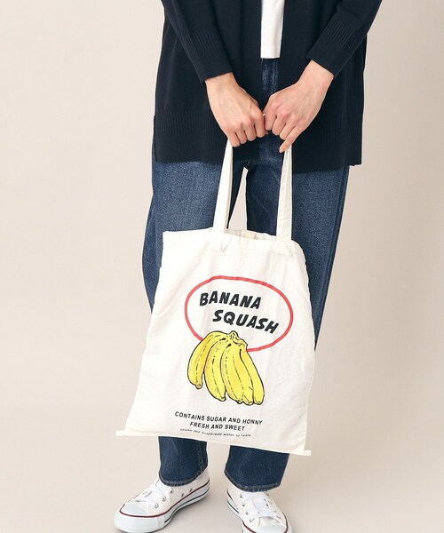 Dessin（デッサン）の「◆コットントートバッグ（トートバッグ・レディース・ブルー系9/イエロー系その他6・00）」の12枚目の写真