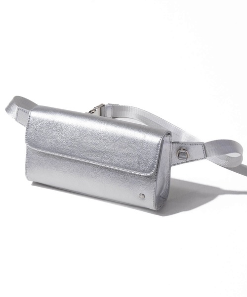 HAYNI（ヘイニ）の「Maribol マリボル（ボディバッグ/ウエストポーチ・レディース・シルバー/ブラック・FREE）」の17枚目の写真