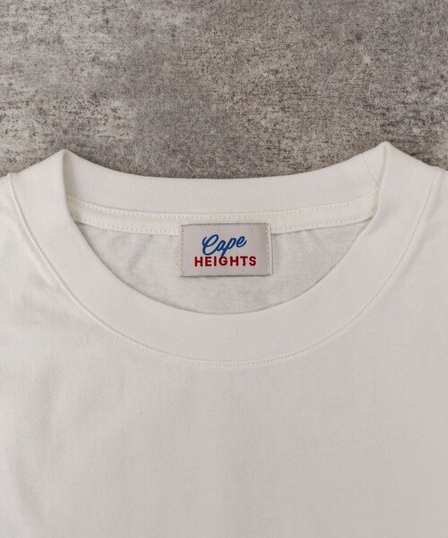 Cape HEIGHTS（ケープハイツ）の「【Cape HEIGHTS/ケープハイツ】別注リフレクターTシャツ（Tシャツ/カットソー・メンズ・ブラック/ホワイト・L/M）」の5枚目の写真