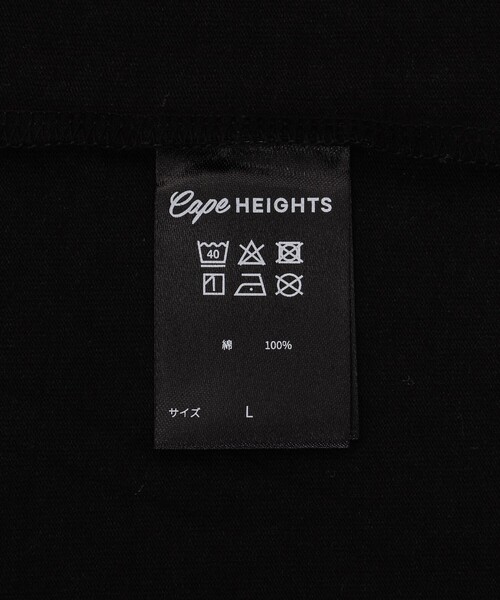 Cape HEIGHTS（ケープハイツ）の「【Cape HEIGHTS/ケープハイツ】別注リフレクターTシャツ（Tシャツ/カットソー・メンズ・ブラック/ホワイト・L/M）」の18枚目の写真