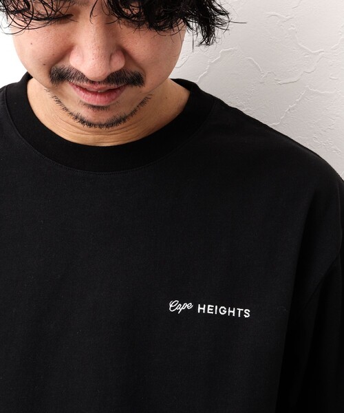 Cape HEIGHTS（ケープハイツ）の「【Cape HEIGHTS/ケープハイツ】別注リフレクターTシャツ（Tシャツ/カットソー・メンズ・ブラック/ホワイト・L/M）」の12枚目の写真