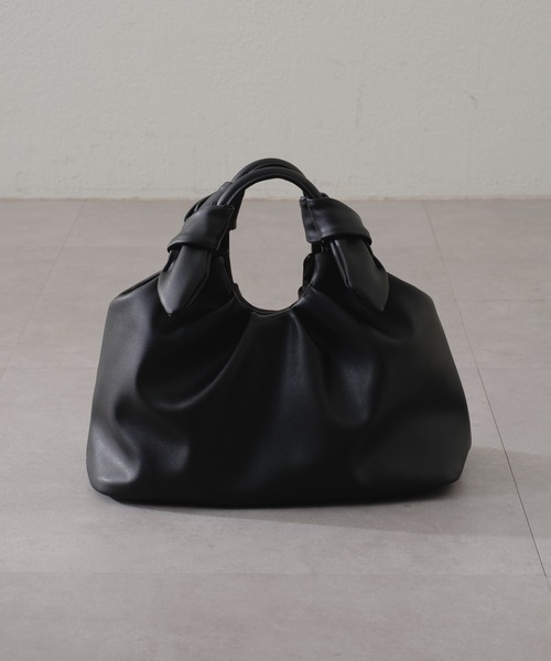 Kastane（カスタネ）の「ワイドシェイプBAG（ハンドバッグ・レディース・アイボリー/ブラック・FREE）」の13枚目の写真