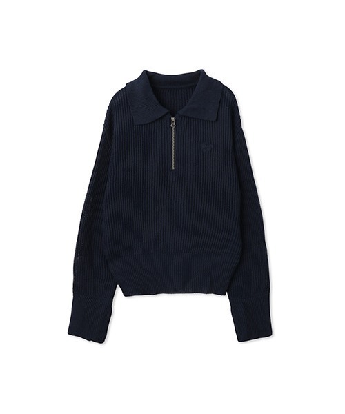 セール】＜Peachyyouth × Ada.＞袖口2WAY ハーフジップ サマー