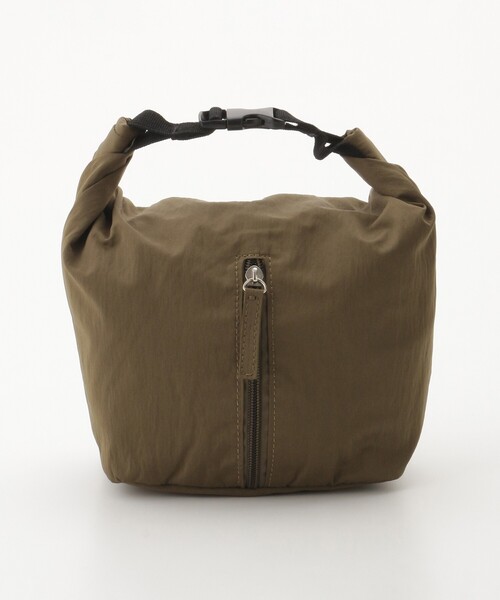 &Bridge(アンドブリッジ)の「Earth Made (アースメイド) フロントジップ付きハンドバッグ小(KK)(ハンドバッグ・レディース・カーキ・99)」の1枚目の写真