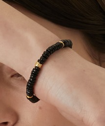 ARTIDA OUD オニキス Shadow ブレスレット I am donation] オニキス レース ブレスレット｜ARTIDA OUD