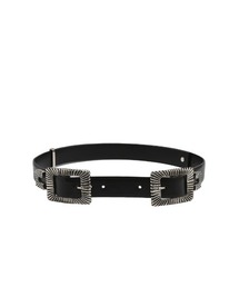 NUBIAN | DOUBLE SQUARE BUCKLE BELT(ベルト)