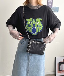 トラ相良刺繍BIGTシャツ