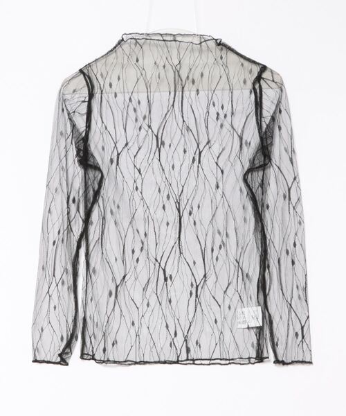 Chiina（チーナ）の「【Chiina】フロッキー　シースルーハイネックトップス（その他トップス・レディース・ブラック系4/ホワイト系3/ブラック系2/ブラック系5/ホワイト系2/ホワイト系1/ブラック系3/ブラック系1・FREE）」の16枚目の写真