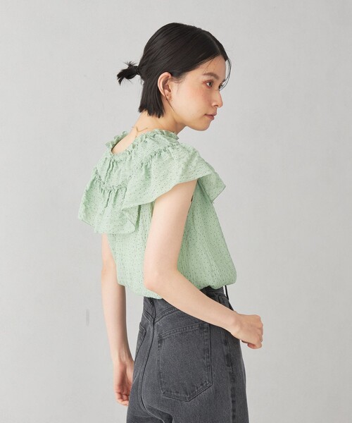 Drawer - em. エムドット  フリルブラウス　新品　完売品 EMMEL REFINES（エメルリファインズ）の「＜EMMEL REFINES＞EM