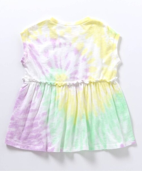 BREEZE(ブリーズ)の「【リンク】タイダイチュニック(チュニック・キッズ・ブルー/グリーン・100/140/130/120/110/90/80)」の8枚目の写真