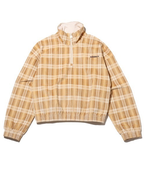 adidas TARTAN HALF ZIP / アディダス タータン ハーフ ジップ